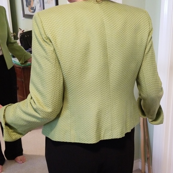 🥳 HP 🎉 Giorgio Armani Collezioni Textured Jacket - Picture 2 of 7